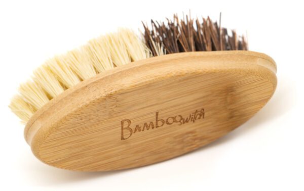 Bamboo brush coconut